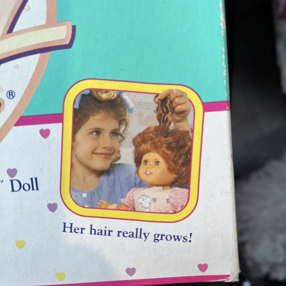 Vintage Tyco 16 Inch My Baby Chrissy Doll Beauty Parlor 1995 Hair Grows New